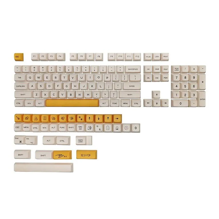 Keycaps Custom Bee XDA 140 Keys